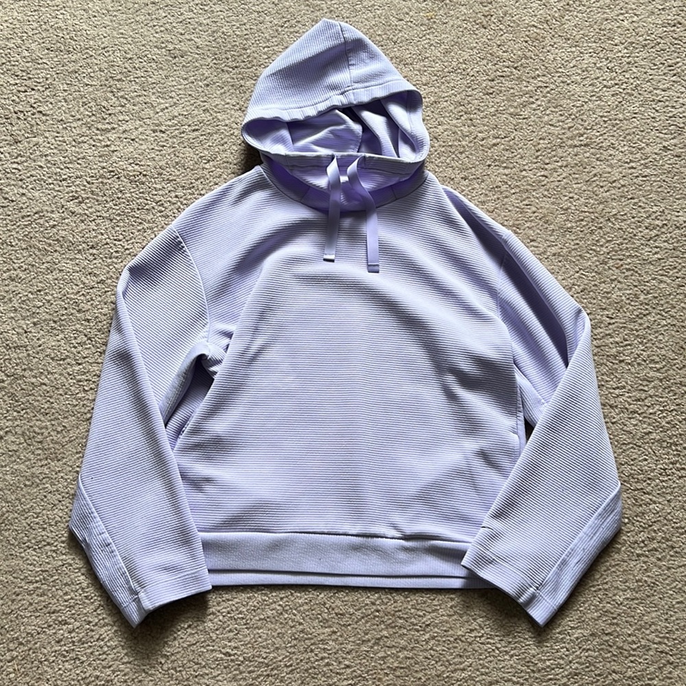 Nike Dri-Fit Purple Lightweight Hooded Sweatshirt